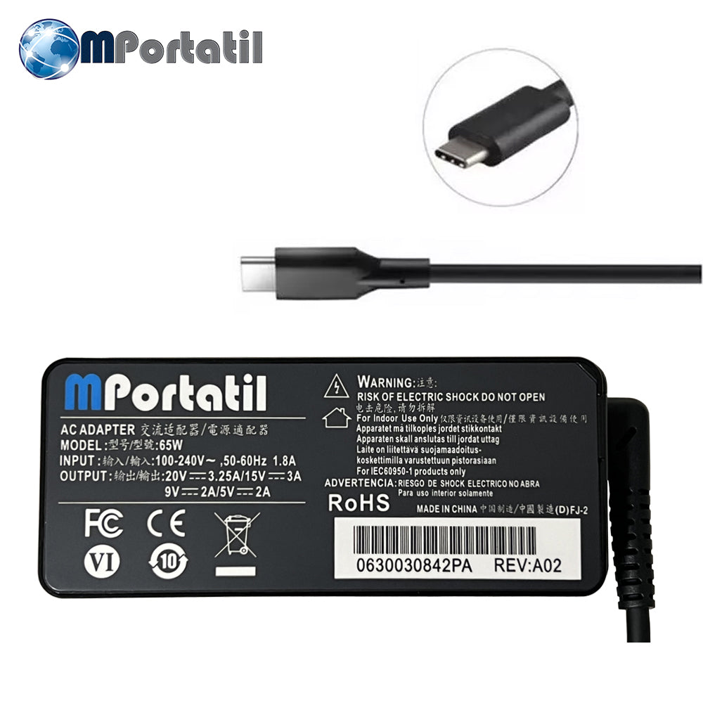 Cargador Para Huawei 20V 65Watt Plug USB-C_venta_de_repuestos_para_notebook