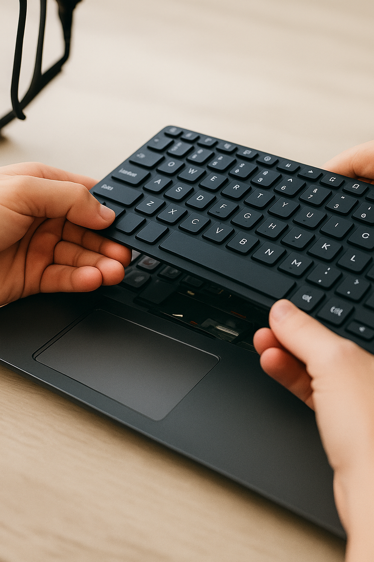 Teclados de Repuesto para Notebook - Venta de Componentes Originales y alternativos