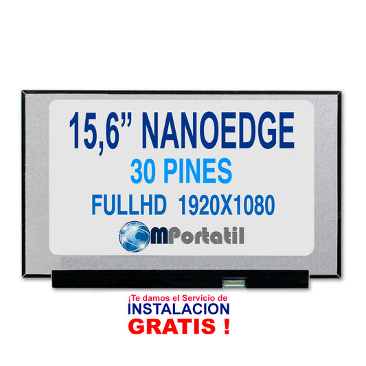 Pantalla NanoEdge 15,6 Full Hd IPS Slim 30pin Sin Bracket