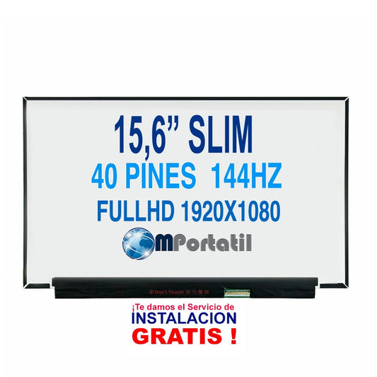 Pantalla NanoEdge 15,6 Full Hd IPS 40pin 144hz