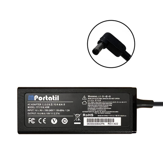 Cargador Para Acer 19V 2,37A Plug 5,5x1,7mm_venta_de_repuestos_para_notebook