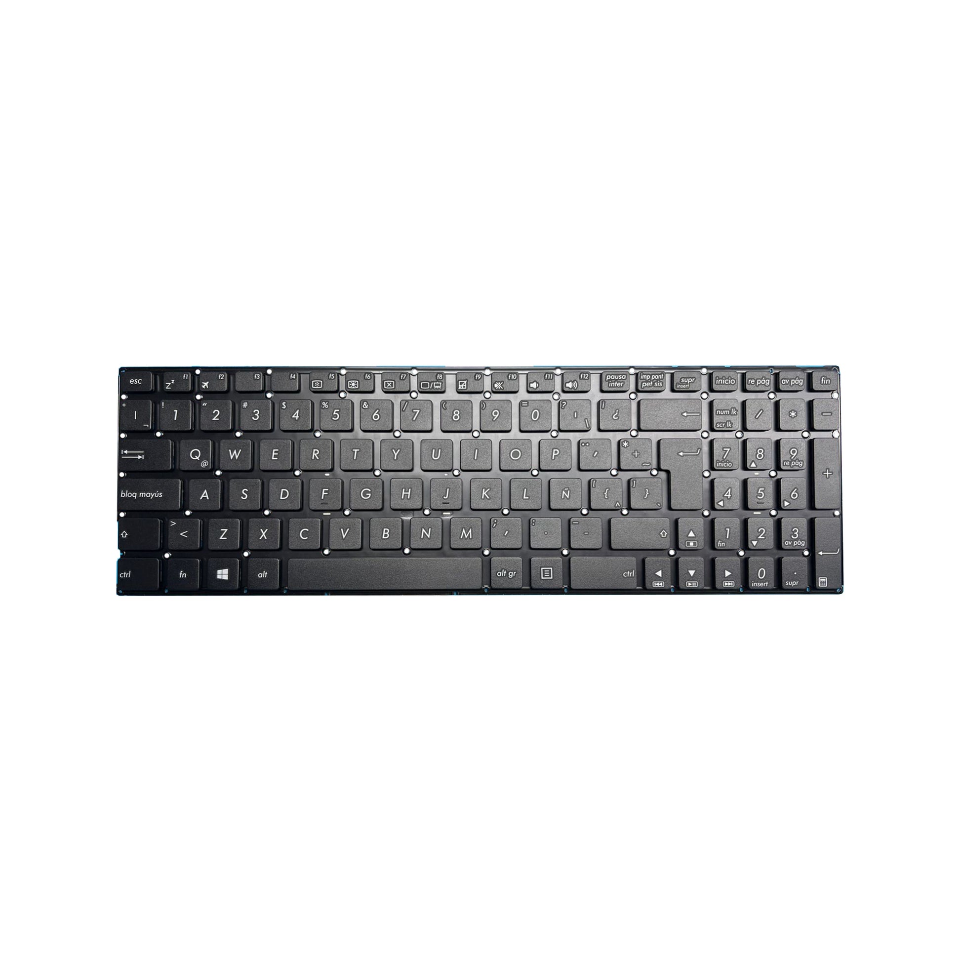 Teclado Asus X553M en español, negro, repuesto para notebook