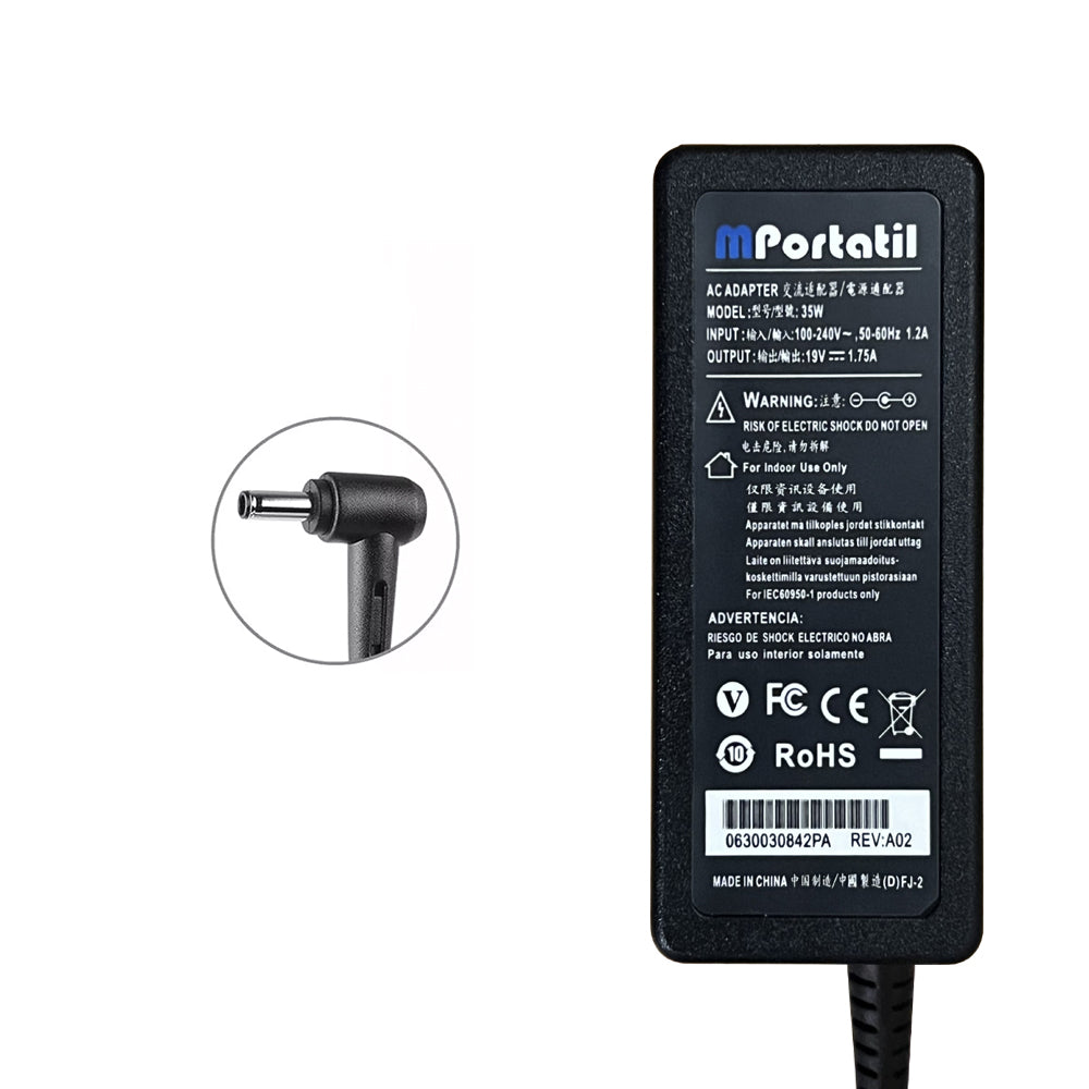 Cargador Para Asus 19V - 1,7a Plug 4.0x1.35_venta_de_repuestos_para_notebook