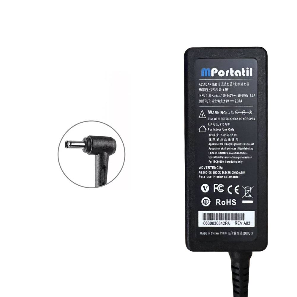 Cargador Para Asus 19V - 2,37a Plug 4.0x1.35_venta_de_repuestos_para_notebook