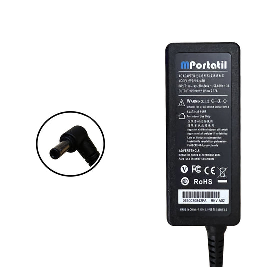 Cargador Para Asus 19V - 2,37a Plug 5.5x2.5