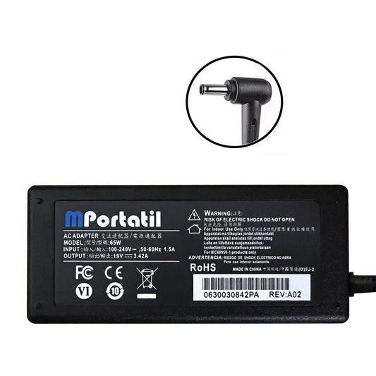 Cargador Para Asus 19V - 3,42a Plug 4.0x1.35