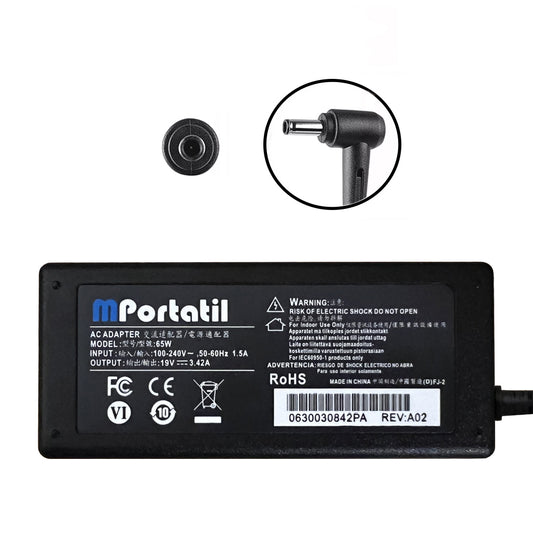 Cargador Para Asus 19V - 3,42a Plug 4.5x3.0