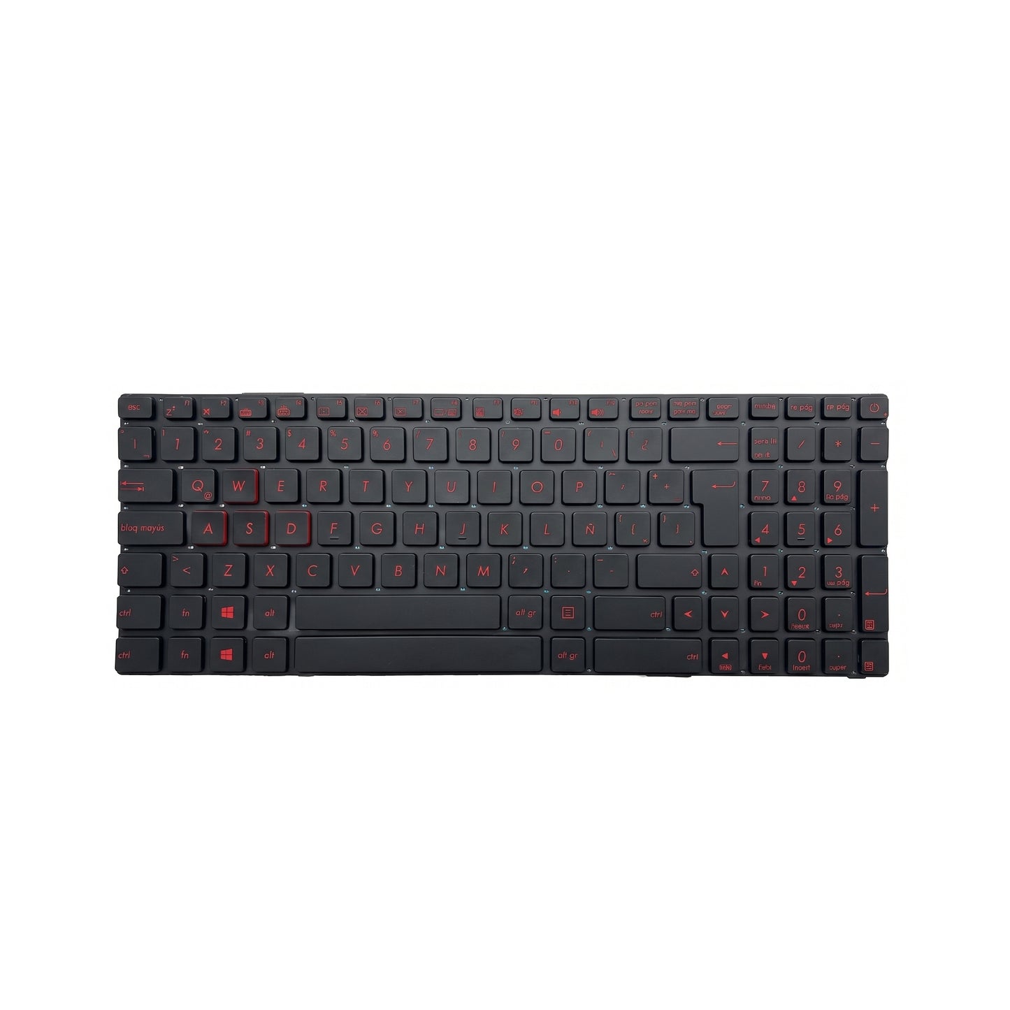 Teclado Asus ROG GL551 en español, negro, repuesto para notebook