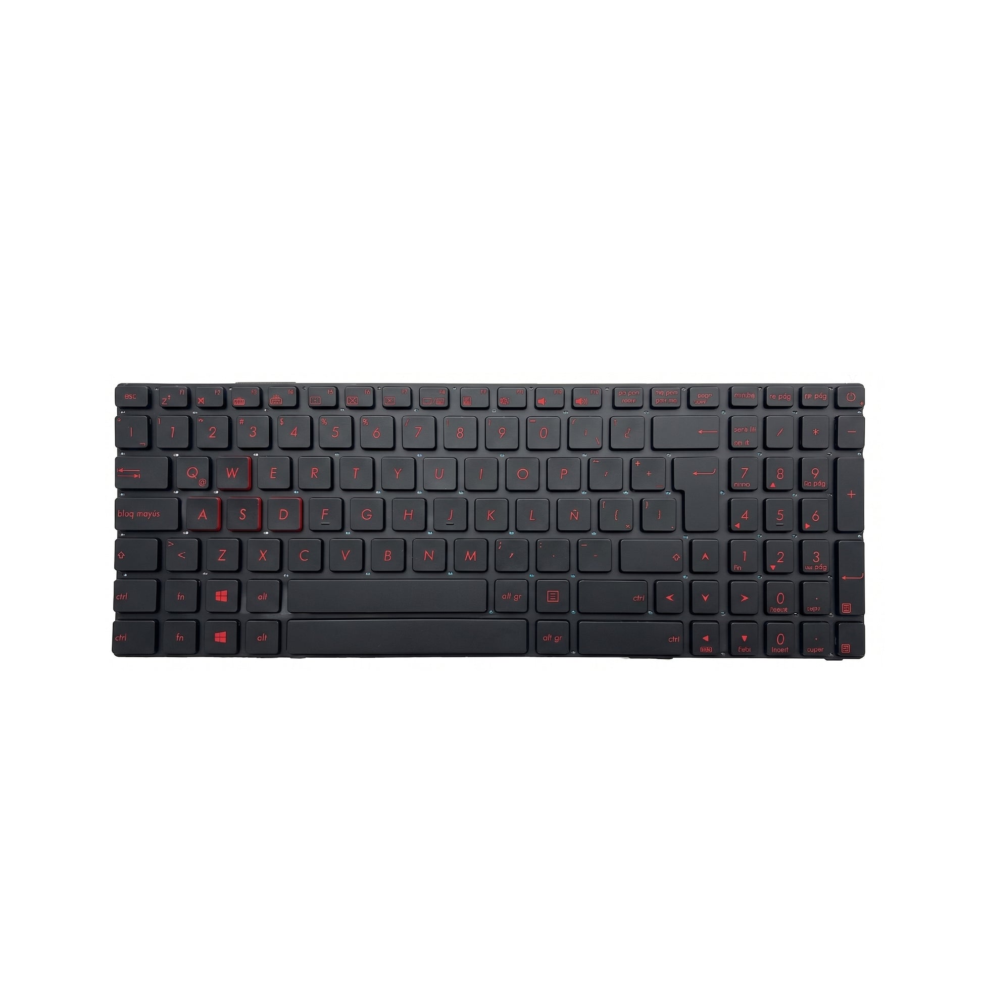 Teclado Asus ROG GL551 en español, negro, repuesto para notebook