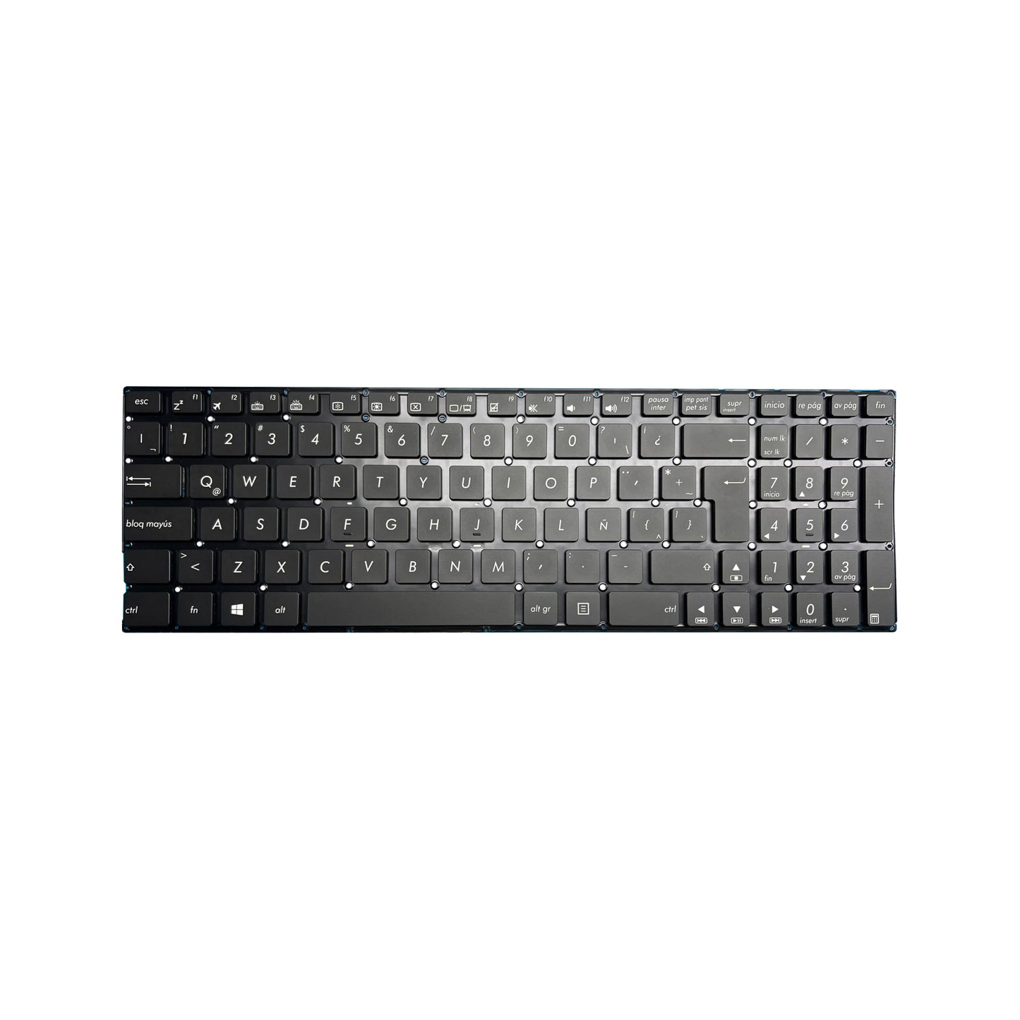 Teclado Asus X555L en español, negro, repuesto para notebook