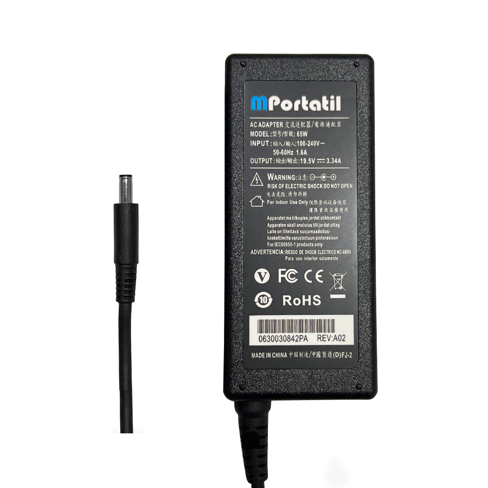 Cargador Para Dell 19,5V - 3,34a Plug 4.5x3.0