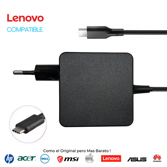 Cargador Para Lenovo 20V 45Watt  Plug USB-C