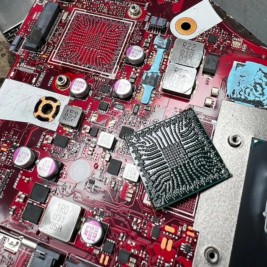 Reballing de GPU y CPU para Notebook Gamer en La Reina, Santiago