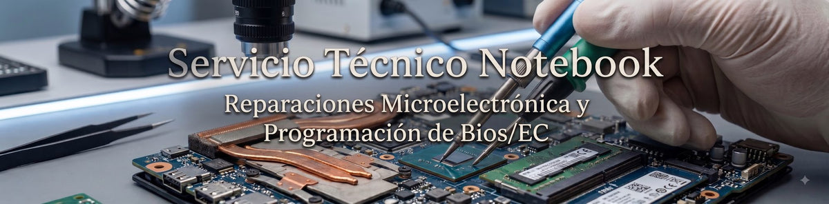 Servicio Técnico Notebook en La Reina Santiago. Especialistas en reparación microelectrónica, programación BIOS y EC, cambio de pantallas, cargadores, teclados y componentes para todas las marcas. Calidad garantizada con 16 años de experiencia.